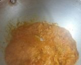 A picture of step 4 of Palak paneer.