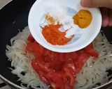 A picture of step 3 of Tamater ki chutney(2 different way)& Jaley tamater ka bhurta🔥🍅.