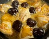 A picture of step 3 of Japanese Soy Chicken with Dates.