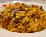 Foto del paso 5 de la receta Arroz cremoso de rabo de toro y boletus