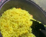 A picture of step 4 of Fish and plantain fried rice.