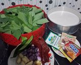 Foto langkah ke 1 dari resep Gulai Daun Singkong.
