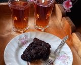 عکس مرحله 2 از دستور کیک خیس وترشکلاتی