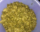 A picture of step 4 of Kwadon zogale/Moringa salad.