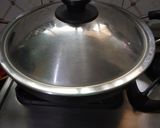 A picture of step 5 of Aachari Bhindi.