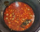 Foto langkah ke 7 dari resep Cilok Baso Sosis Kuah Pedas.
