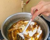 A picture of step 3 of Masala kebab.