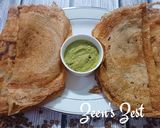 A picture of step 5 of Kala Chana/Black Chickpeas Dosas.