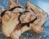 A picture of step 2 of One bite french toast.