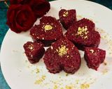 A picture of step 7 of Sugar free beetroot halwa.