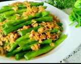 Foto langkah ke 11 dari resep Buncis siram saus udang rebon.