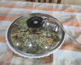 Foto del paso 6 de la receta: Pasta pesto, con trocitos de botifarra negra y chorizo al emmental