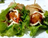 A picture of step 4 of Zinger Shawarma.
