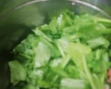 A picture of step 2 of Spinach Rice.