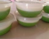 Foto langkah ke 5 dari resep Puding lumut Vla.