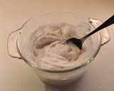 Vegán túróval töltött kölesgombóc #gluténmentes #tejmentes recept fázis 11 fotója