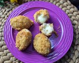 Foto langkah ke 7 dari resep Frozen Nugget Ayam Udang isi Keju Moza cocok untuk anak.