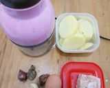 Foto langkah ke 1 dari resep Perkedel kentang ayam tanpa di ulek tanpa repot bisa buat mpasi.