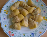 Foto del paso 1 de la receta: Alcachofas con cebolla y Jamón