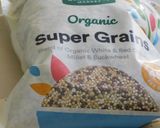 A picture of step 1 of Super grain Blend with curd and veggies.