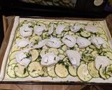 A picture of step 5 of Courgette and Asparagus Tart.