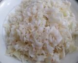 A picture of step 1 of Coleslaw.