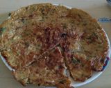 A picture of step 6 of Spanish omlette.