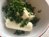 Medvehagymás juhtúrós gombafejek