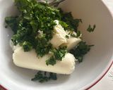 Medvehagymás juhtúrós gombafejek recept fázis 2 fotója