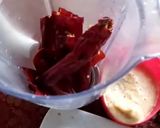 A picture of step 3 of Talhar n katara chutney.