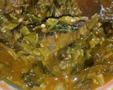 A picture of step 7 of Okro soup.