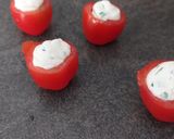 Une image de l'étape 4 de Fleurs de tomates cerise.