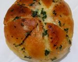 Foto langkah ke 10 dari resep Chicken Korean garlic cheese bread.