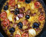 Foto del paso 5 de la receta Arroz al horno con embutido