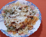Foto del paso 4 de la receta: Farfalle con salmón y bacon