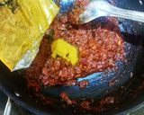 A picture of step 5 of Daal makhni.