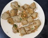 A picture of step 5 of Bajara Muthiya.