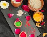 A picture of step 5 of Thandai.