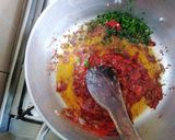A picture of step 1 of Pilau with a twist #themechallenge.