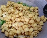 Foto langkah ke 6 dari resep Oseng kering buncis tahu (oseng tanpa air).
