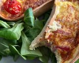 Une image de l'étape 4 de Barquiche : quiche barquitas à l’air fryer.