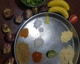 ભરેલા કેળા રીંગણ (Stuffed Banana Ringan Recipe In Gujarati) રેસીપી સ્ટેપ1ફોટો