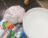 Hình bước làm 2 của món Rau câu trái dừa 🥥