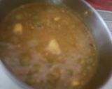 A picture of step 4 of Matar paneer.