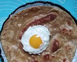 A picture of step 11 of Anda Paratha with doodh pati😋.