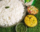 A picture of step 5 of Boil Rice 🍚 (White Rice).