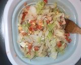 Foto del paso 4 de la receta: Ensalada de macarrones integral con salmorejo