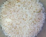 A picture of step 1 of Soybean Pulao.