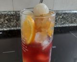 Hình bước làm 1 của món Trà cam đác vải