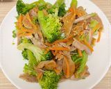 雞腿肉拌青花菜的食譜步驟4照片